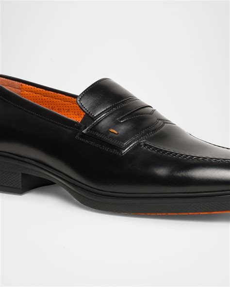 santoni easy loafers.